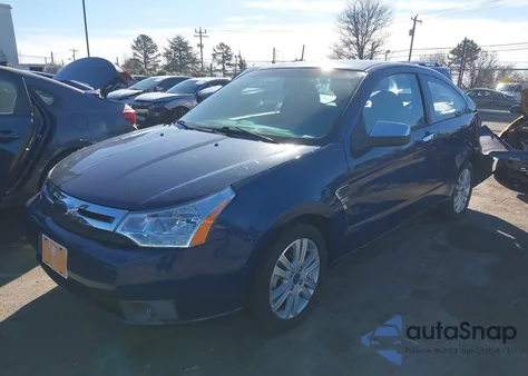 2008 Ford Focus Se/Ses из США, поврежденный, VIN 1FAHP33N78W236554